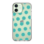 Slim Protection Case［ Original - Favorite Color Polka Dots - Green ］