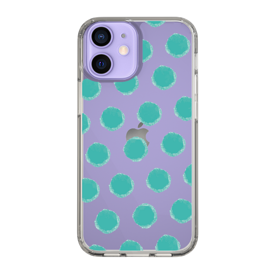 Slim Protection Case［ Original - Favorite Color Polka Dots - Green ］