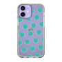 Slim Protection Case［ Original - Favorite Color Polka Dots - Green ］
