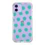 Slim Protection Case［ Original - Favorite Color Polka Dots - Green ］