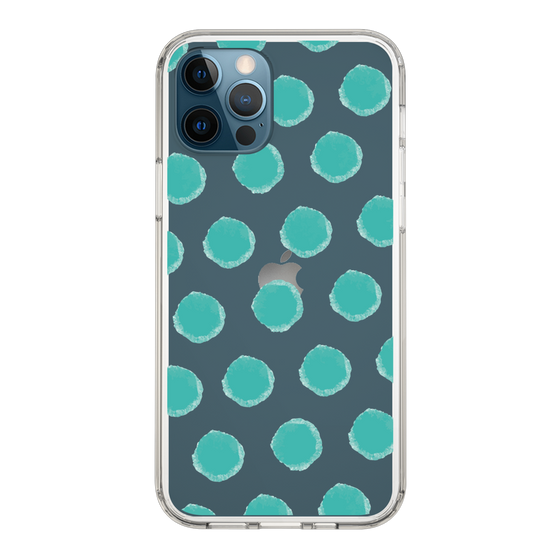 Slim Protection Case［ Original - Favorite Color Polka Dots - Green ］