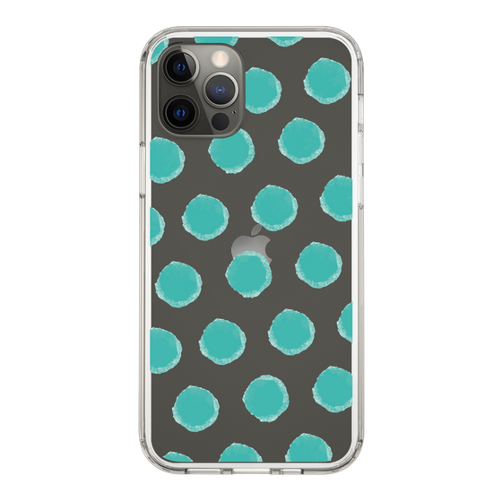 Slim Protection Case［ Original - Favorite Color Polka Dots - Green ］