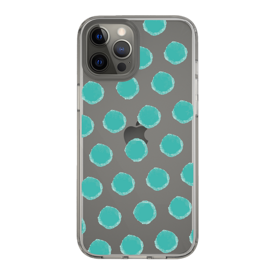 Slim Protection Case［ Original - Favorite Color Polka Dots - Green ］