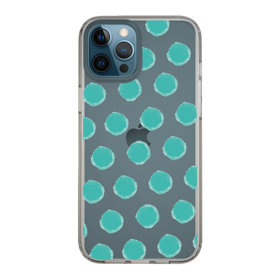 Slim Protection Case［ Original - Favorite Color Polka Dots - Green ］