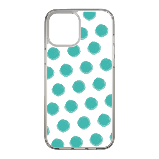 Slim Protection Case［ Original - Favorite Color Polka Dots - Green ］