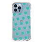 Slim Protection Case［ Original - Favorite Color Polka Dots - Green ］
