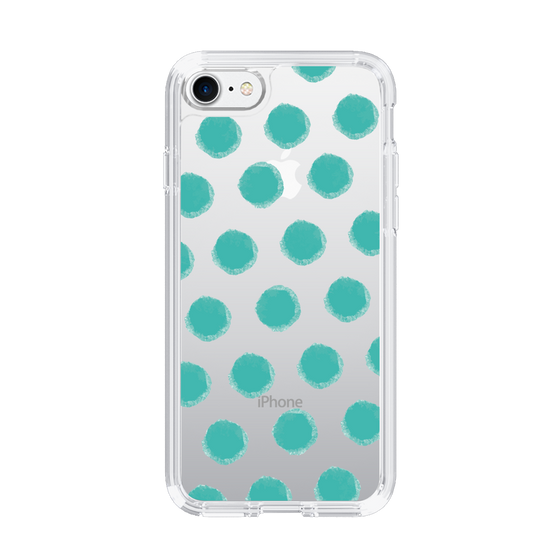 Slim Protection Case［ Original - Favorite Color Polka Dots - Green ］