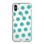 Slim Protection Case［ Original - Favorite Color Polka Dots - Green ］