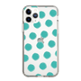 Slim Protection Case［ Original - Favorite Color Polka Dots - Green ］