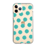 Slim Protection Case［ Original - Favorite Color Polka Dots - Green ］