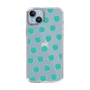Slim Protection Case［ Original - Favorite Color Polka Dots - Green ］