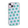 Slim Protection Case［ Original - Favorite Color Polka Dots - Green ］