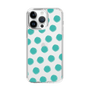 Slim Protection Case［ Original - Favorite Color Polka Dots - Green ］