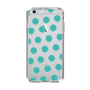 Slim Protection Case［ Original - Favorite Color Polka Dots - Green ］