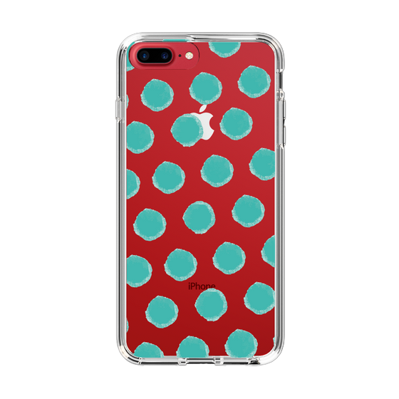 Slim Protection Case［ Original - Favorite Color Polka Dots - Green ］