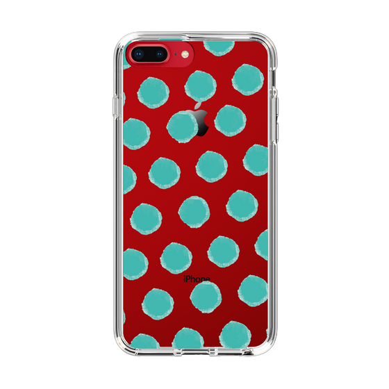 Slim Protection Case［ Original - Favorite Color Polka Dots - Green ］