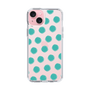 Slim Protection Case［ Original - Favorite Color Polka Dots - Green ］