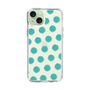 Slim Protection Case［ Original - Favorite Color Polka Dots - Green ］