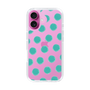Slim Protection Case［ Original - Favorite Color Polka Dots - Green ］