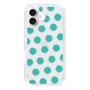 Slim Protection Case［ Original - Favorite Color Polka Dots - Green ］