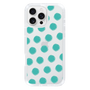 Slim Protection Case［ Original - Favorite Color Polka Dots - Green ］