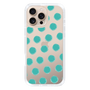 Slim Protection Case［ Original - Favorite Color Polka Dots - Green ］