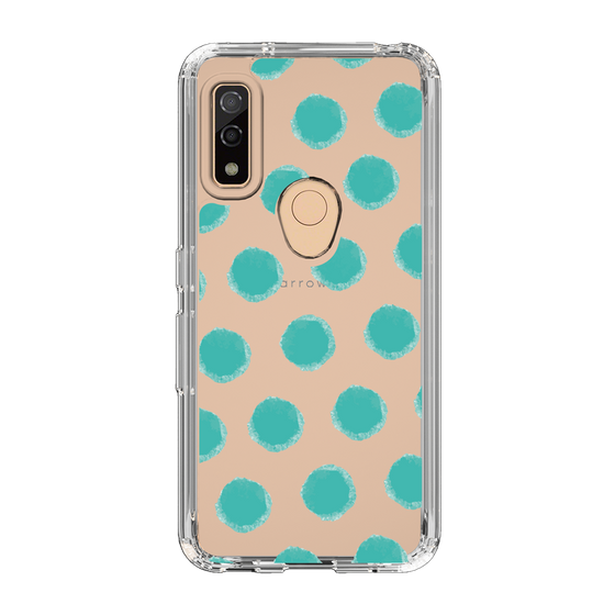 Slim Protection Case［ Original - Favorite Color Polka Dots - Green ］