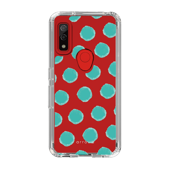 Slim Protection Case［ Original - Favorite Color Polka Dots - Green ］