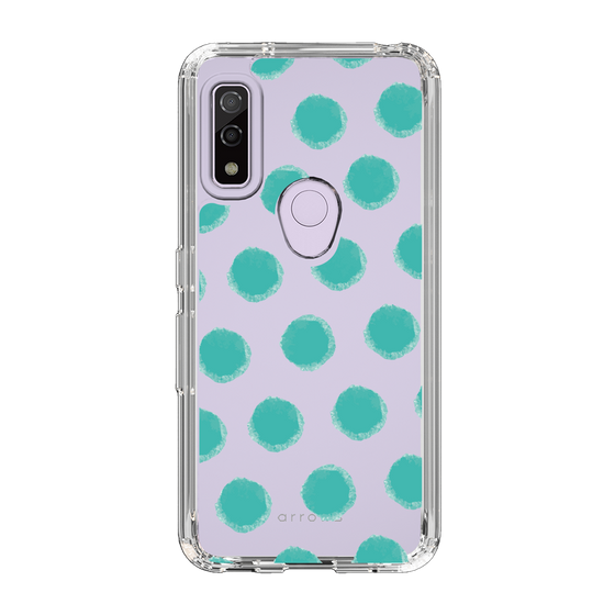 Slim Protection Case［ Original - Favorite Color Polka Dots - Green ］