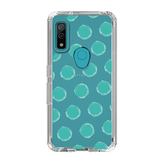 Slim Protection Case［ Original - Favorite Color Polka Dots - Green ］
