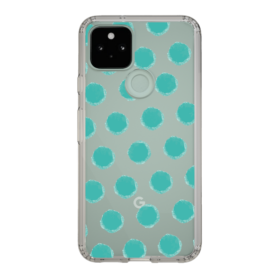 Slim Protection Case［ Original - Favorite Color Polka Dots - Green ］