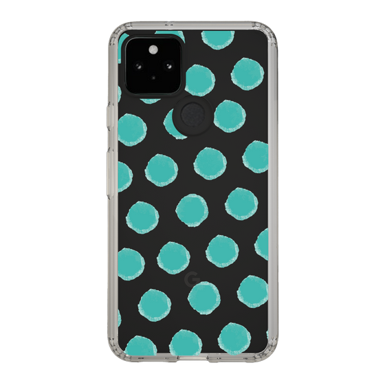 Slim Protection Case［ Original - Favorite Color Polka Dots - Green ］