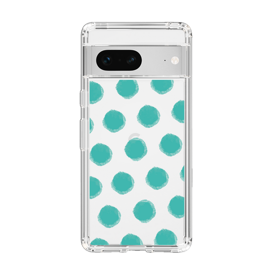 Slim Protection Case［ Original - Favorite Color Polka Dots - Green ］