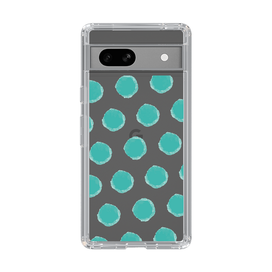 Slim Protection Case［ Original - Favorite Color Polka Dots - Green ］