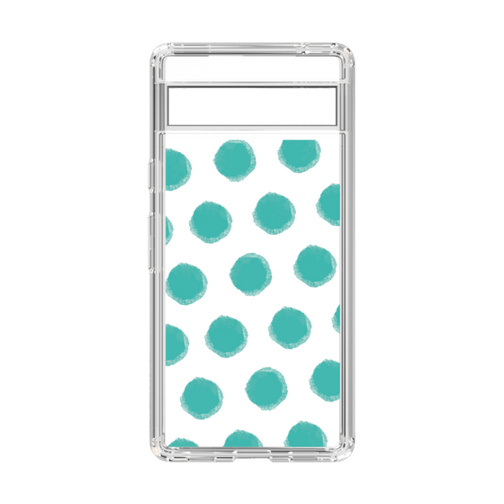 Slim Protection Case［ Original - Favorite Color Polka Dots - Green ］
