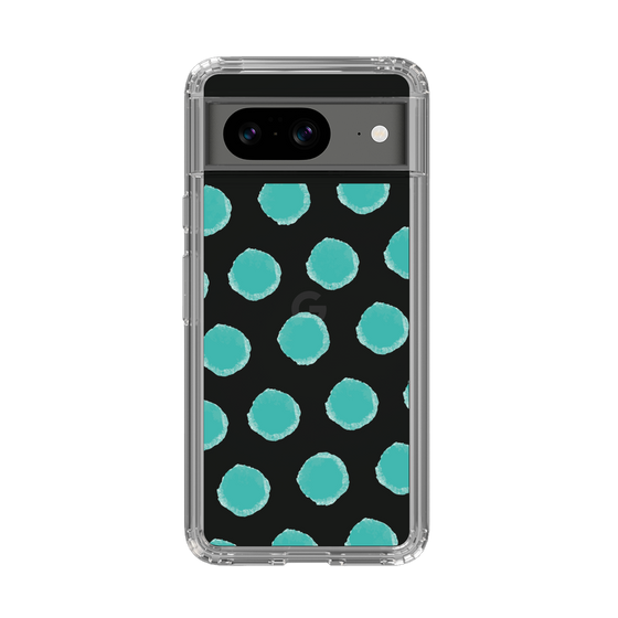 Slim Protection Case［ Original - Favorite Color Polka Dots - Green ］