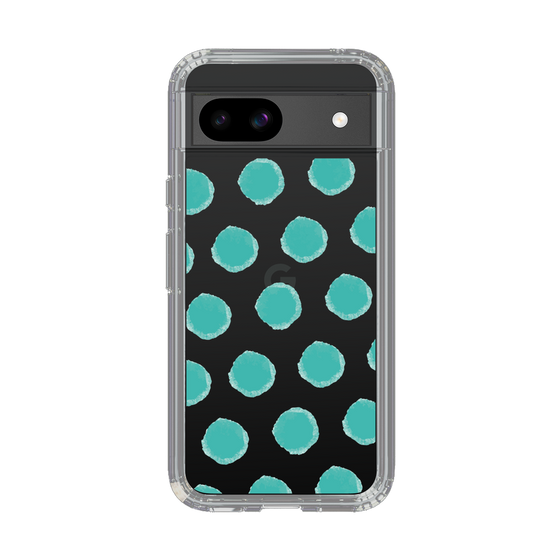 Slim Protection Case［ Original - Favorite Color Polka Dots - Green ］