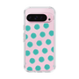 Slim Protection Case［ Original - Favorite Color Polka Dots - Green ］