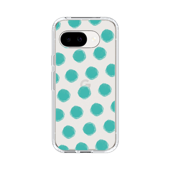 Slim Protection Case［ Original - Favorite Color Polka Dots - Green ］