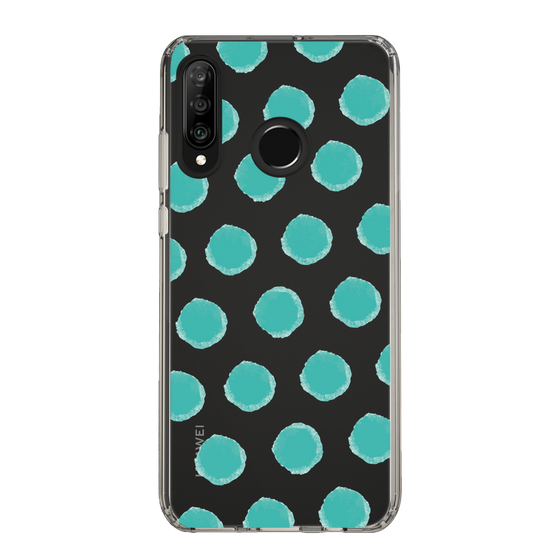 Slim Protection Case［ Original - Favorite Color Polka Dots - Green ］