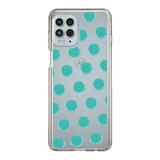 Slim Protection Case［ Original - Favorite Color Polka Dots - Green ］