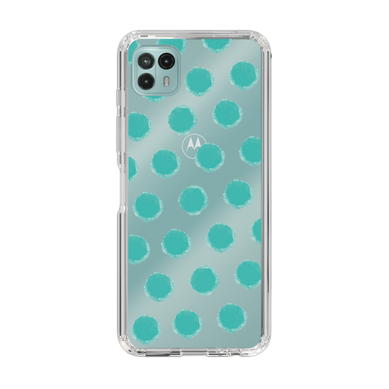 Slim Protection Case［ Original - Favorite Color Polka Dots - Green ］