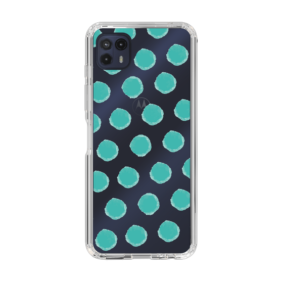 Slim Protection Case［ Original - Favorite Color Polka Dots - Green ］