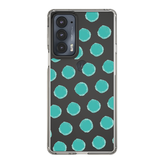 Slim Protection Case［ Original - Favorite Color Polka Dots - Green ］
