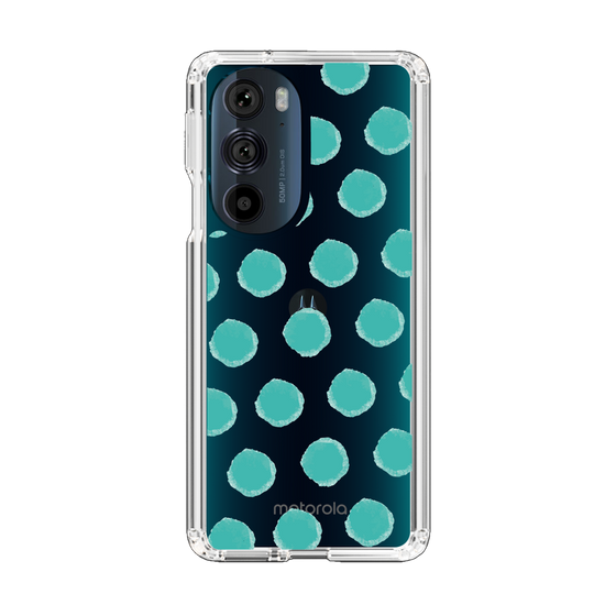 Slim Protection Case［ Original - Favorite Color Polka Dots - Green ］
