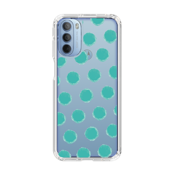 Slim Protection Case［ Original - Favorite Color Polka Dots - Green ］