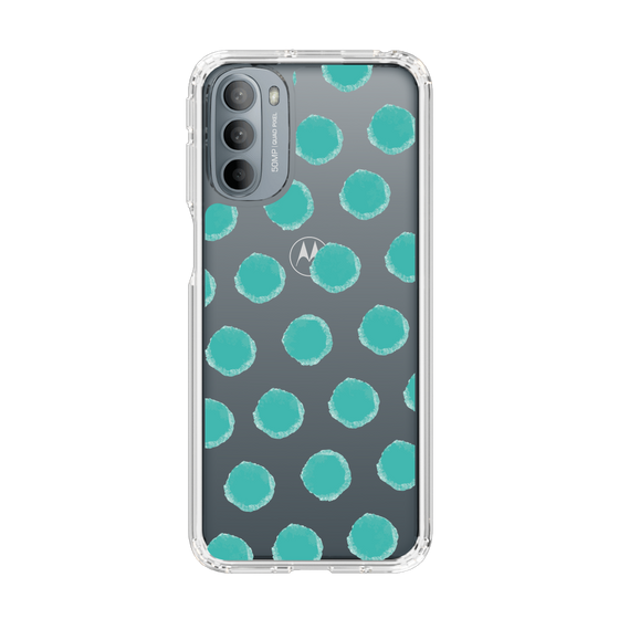 Slim Protection Case［ Original - Favorite Color Polka Dots - Green ］