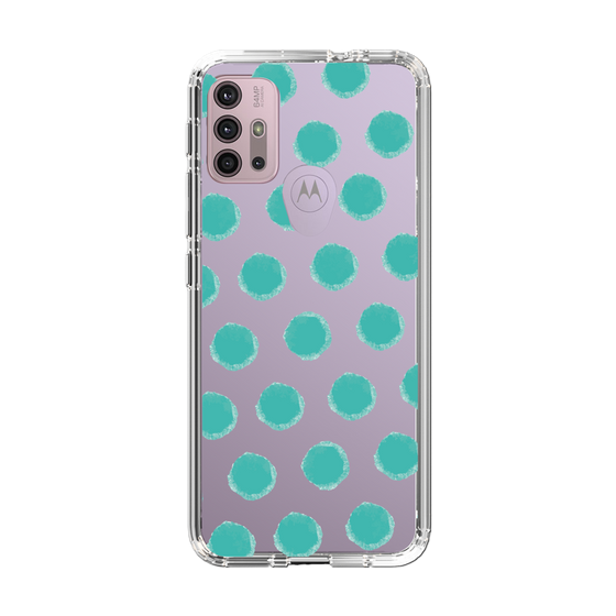 Slim Protection Case［ Original - Favorite Color Polka Dots - Green ］