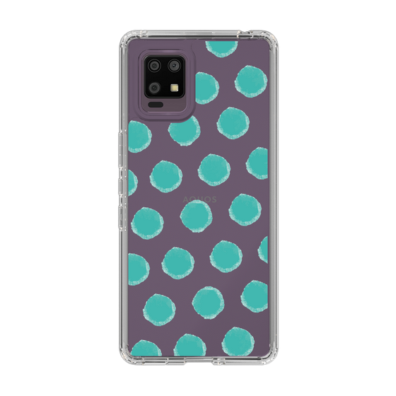 Slim Protection Case［ Original - Favorite Color Polka Dots - Green ］