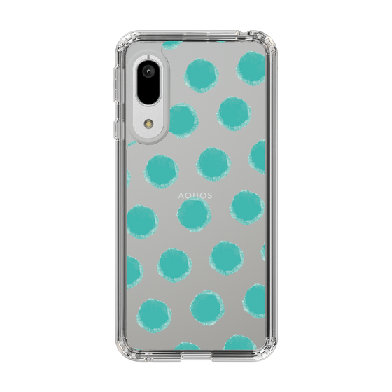 Slim Protection Case［ Original - Favorite Color Polka Dots - Green ］